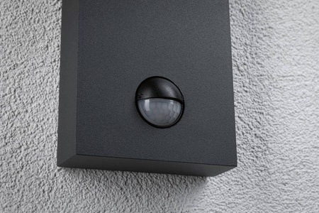 Oprawa elewacyjna PUKA LED 8.5W 460lm 3000K IP44 czujnik ruchu+zmierzchu odporna na wodę morską 230V antracyt aluminium (PL94739) - PAULMANN