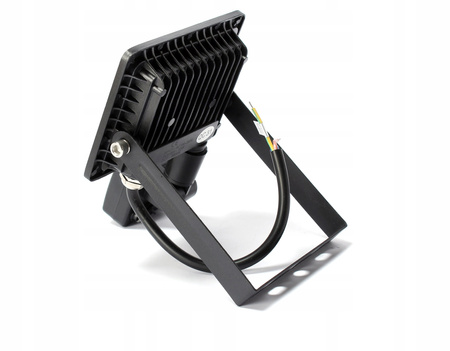 Naświetlacz LED 10W z czujnikiem ruchu halogen barwa biała neutralna 4000K - Syntron