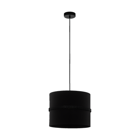 Lampa wisząca PARAGUAIO czarna (390033) - EGLO