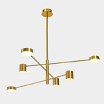 Lampa Wisząca Remdal (PND-16374-6-COP-GD-4K) - Italux