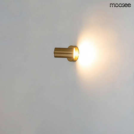 MOOSEE lampa ścienna SPOT złota (MSE010400215) - Moosee