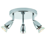 Lampa sufitowa Amalfi 3lt round chrome 35W (43279) - Saxby