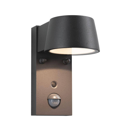 Oprawa elewacyjna CAPEA LED 6W 450lm 2200-3000K czujnik ruchu+zmierzchu IP44 230V antracyt aluminium (PL94714) - PAULMANN