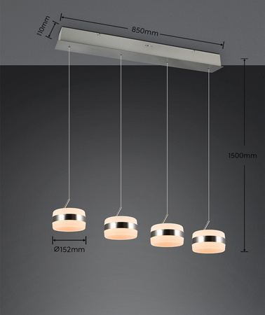 Lampa wisząca nad stół DIOS (331410407) - Trio