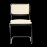 Krzesło VIENNA rattanowo czarne (MH-014CH-BN) - Moos Home