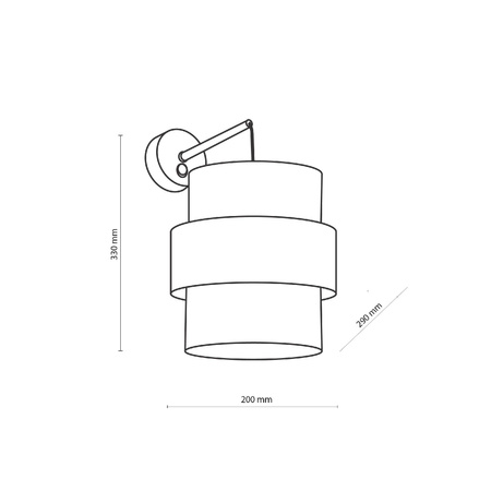 Kinkiet CALISTO JUTA (5400) - TK Lighting