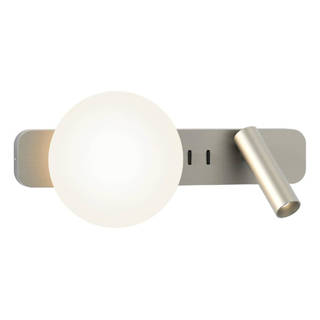 Lampka do Czytania Zeppo Reader Matowy Nikiel (1176010) - Astro Lighting