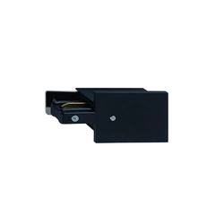 Zasilanie szynoprzewodu podtynkowego 1F 230V - Czarne   (6351) - Brosline