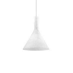 Biała lampa wisząca COCKTAIL SP1 mała (074337) Ideal Lux - żyrandol