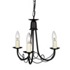 Żyrandol Minster (MN3-BLACK) - Elstead Lighting