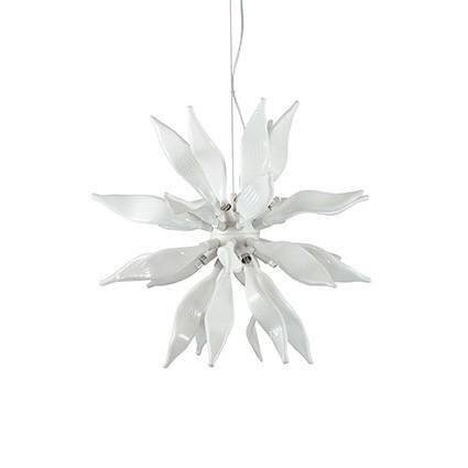 Lampa wisząca LEAVES SP8 (111957) Ideal Lux - żyrandol