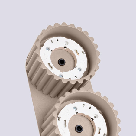 Plafon AURA 2 taupe Gx53 (SL.1818) - Sollux Lighting
