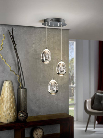 Rocio lampa wisząca 3L (783753) - Schuller