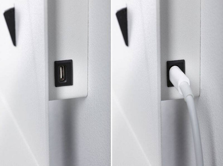 Oprawa ścienna MALENA USB-C biały matowy (PL71098) - PAULMANN