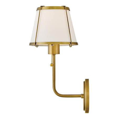 Kinkiet Clarke - 1 źródło światła - Przyciemniany mosiądz (HK-CLARKE1-DBR-OW) - Elstead Lighting