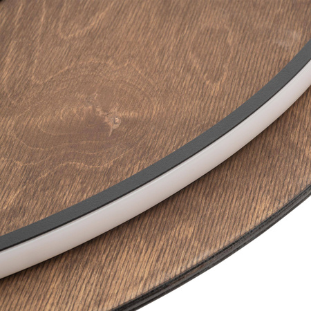 Drewniany kinkiet RING TIMBER LED XL (11292) - Nowodvorski