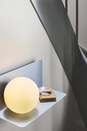 Lampa ścienna LILIBETH Nordlux E14 25W Metal Niebieski