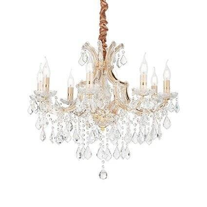 Lampa wisząca Napoleon kol. złoty (167398) Ideal Lux - żyrandol