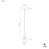 Lampa Wisząca BAG (0053.30.BI) - Vivida