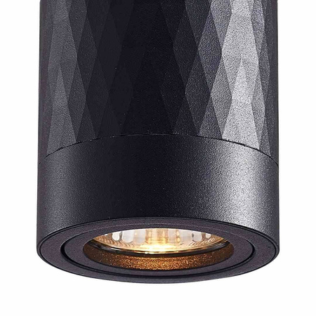 Bima Arte Round Black 1xGU10 (ML7687) - ECO-LIGHT