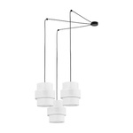 Lampa wisząca CALISTO WHITE 3 (5975) - TK Lighting