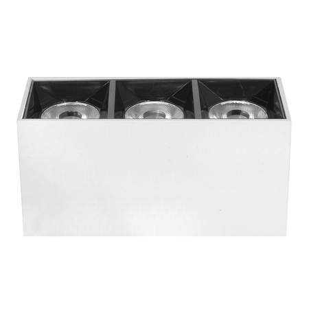 Lampa liniowa natynkowa 9w 4000K biało-czarna JDL-6T - DomenoLED