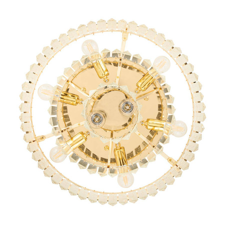 Lampa sufitowa SPLENDORE złoty 50 cm (DN915-50) - Step into Design