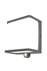 Kinkiet Zew. DOBLO Kol. Szary 4000K (6943701125) - Lutec