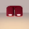 Plafon AURA 2 burgund GU10 (SL.1820) - Sollux Lighting