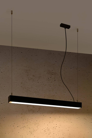 Lampa wisząca PINNE 67 czarna 3000K (TH.030) - Thoro Lighting