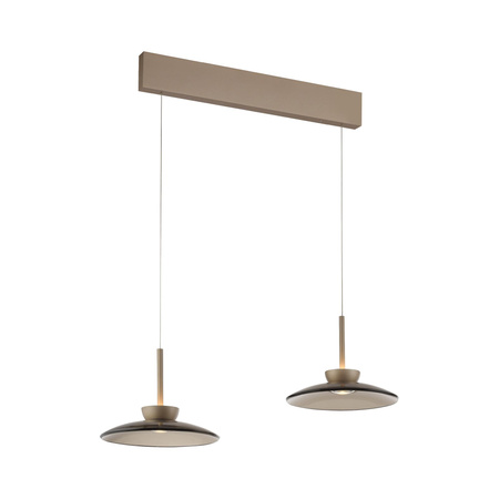 PURE MOON LAMPA WISZĄCA BRĄZOWY (2194-97) - Paul Neuhaus