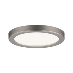 Plafoniera AREO LED 5W 390lm 3000K okrągła 230V satynowy nikiel / tworzywo sztuczne (PL92948) - PAULMANN