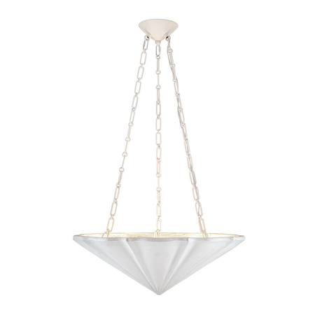 Lampa wisząca Martine - 3 źródła światła - Antyczna biel (QN-MARTINE-P-WHT) - Quintiesse