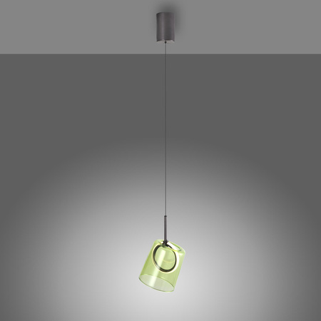 ZULA LAMPA WISZĄCA ZIELONY (2541-43) - Paul Neuhaus