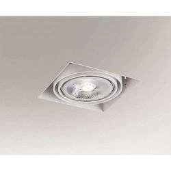 Oprawa wpuszczana KOMORO (biały) (7322) - Shilo