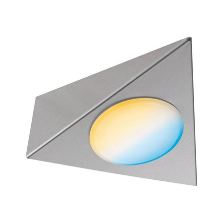 Clever Connect zestaw startowy Trigo 3x2W 24W DC 2700-6500K 12V Nikiel-Szczotkowany/Metal (PL99974) - PAULMANN
