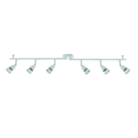 Lampa sufitowa Amalfi 6lt bar white 35W (61002) - Saxby