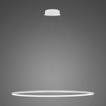 Lampa wisząca Ledowe Okręgi No.1 100cm 4k biała Dali (LA073/P_100_in_4k_white_Dali) - ALTAVOLA DESIGN