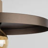SILA SABIA BROWN 1XE27 LAMPA WISZĄCA 400 (10758) - TK Lighting