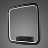 Kinkiet Ledowe Kwadraty No.1 3k czarny (LA079/W_in_3k_black) - ALTAVOLA DESIGN