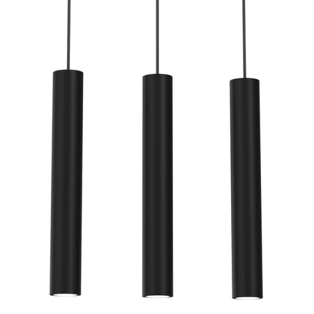 Lampa wisząca HUDSON BLACK 3xGU10 (MLP8792) - Milagro