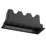 Lampa wpuszczana A - Glare in 5 - Czarna 4000K   (3047) - Brosline