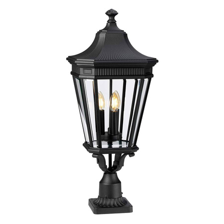 Lampa stojąca zewnętrzna Cotswold Lane (FE-COTSLN3-L-BK) - Elstead Lighting