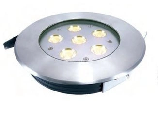Lampa do montażu w podłożu, płaska fi175 3000K (D100114)