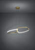 Lampa wisząca LODOSA mosiądz (390205) - EGLO