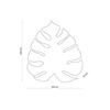 Kinkiet ozdobny MONSTERA złoty (4665) - TK Lighting