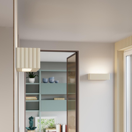 Kinkiet ceramiczny RIGATA beżowy (SL.1886) - Sollux Lighting