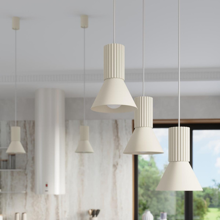 Lampa wisząca ESTRIA 3P beżowa (SL.1871) - Sollux Lighting