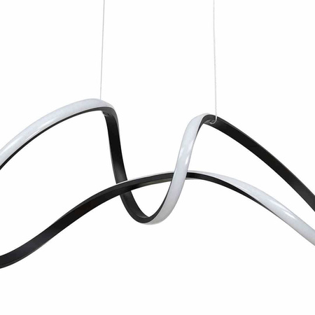 Lampa wisząca TESORO BLACK LED (ML7951) - Milagro