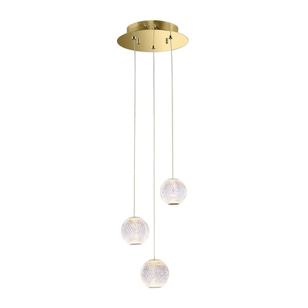Lampa wisząca Rosario  (PND-12220121-3A-GD) - Italux